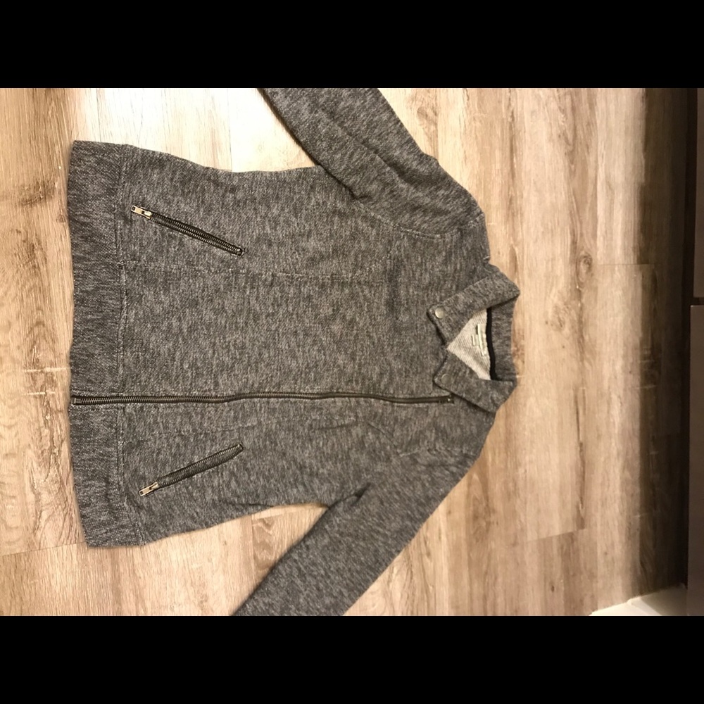 Gray Knit Jacket - Picture 4 of 4